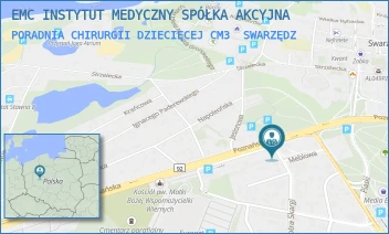 PORADNIA CHIRURGII DZIECIĘCEJ CM3 - EMC INSTYTUT MEDYCZNY SPÓŁKA AKCYJNA - POZNAŃSKA 15,  SWARZĘDZ