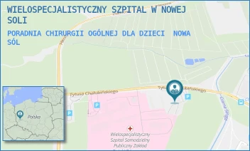 PORADNIA CHIRURGII OGÓLNEJ DLA DZIECI - WIELOSPECJALISTYCZNY SZPITAL W NOWEJ SOLI - UL. CHAŁUBIŃSKIEGO 1, NOWA SÓL