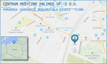 PORADNIA CHIRURGII OGÓLNEJ DLA DZIECI - CENTRUM MEDYCZNE POLIMED SP. Z O.O. - UL. WOJSKA POLSKIEGO 5,  TCZEW