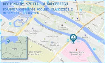PORADNIA CHIRURGII OGÓLNEJ DLA DZIECI I MŁODZIEŻY - REGIONALNY SZPITAL W KOŁOBRZEGU - ŁOPUSKIEGO 31,  KOŁOBRZEG
