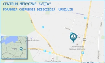 PORADNIA CHIRURGII DZIECIĘCEJ - CENTRUM MEDYCZNE "VITA" - MODRZEWIOWA 1/1,  URSZULIN